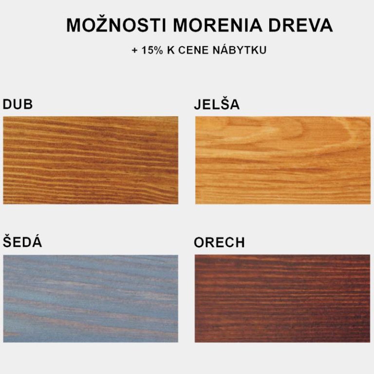 Masív - farby pre morenie dreva
